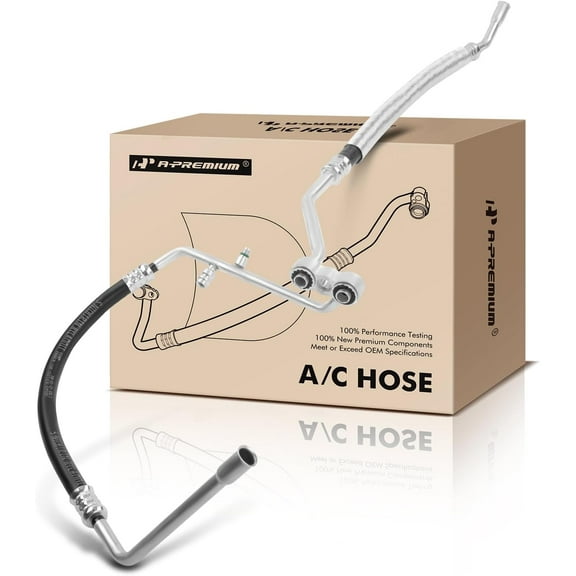 A-Premium A/C Manifold Suction and Discharge Hose Assembly Compatible with Dodge Ram 2500 1994-1997 Ram 3500 1995-1997 L6 5.9L DIESEL OHV