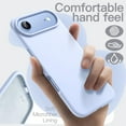 thumbnail image 2 of JETech Liquid Silicone Case for iPhone Air 6.5-Inch, Silky Soft Touch Full-Body Protection, Anti-Scratch Shockproof Phone Cover with Microfiber Lining (Blue), 2 of 6