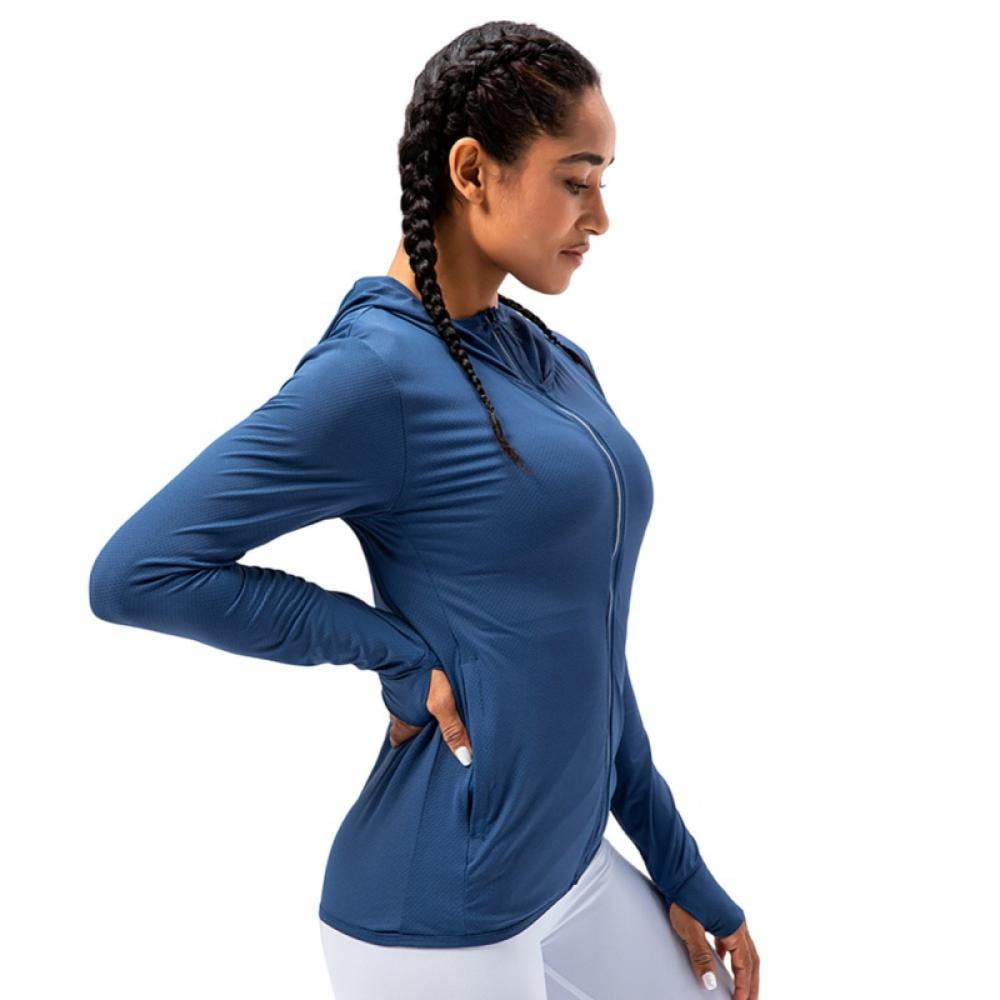 AMERTEER Womens UPF 50+ UV Sun Protection Women's Clothing Zip Up