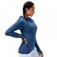 thumbnail image 4 of POINTERTECK Veste à Capuche Zippée Protection Solaire UV UPF 50+ pour Femmes Manches Longues Pêche Course Randonnée Performance Extérieure, 4 of 8