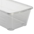 thumbnail image 4 of Life Story 6 Qt Rectangular Clear Plastic Protective Storage Shoe Box, 12 Pack, 4 of 5