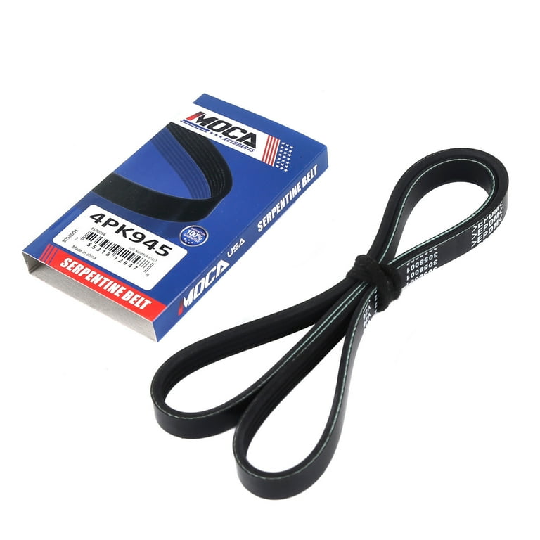 MOCA AUTOPARTS 4PK945 EPDM Serpentine Belt Fit for 1997-2004