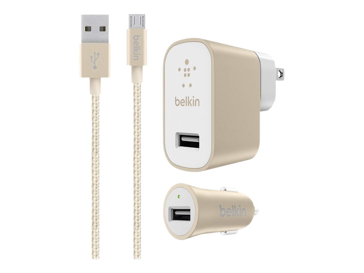 Belkin Universal Power Adapter Kit Ac Power Adapter Car Power Adapter Usb Cable 24 A 6189