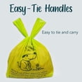 thumbnail image 3 of [30% OFF NOW!!] MoonyGREEN Compostable Dog Poop Bag with Handles, Unscented, 60 Counts, 3 of 7