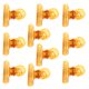 thumbnail image 2 of Vogacara 10 Uds. De pinzas para pinzar uñas de plástico acrílico con curva en C, pinzas portátiles para uñas, herramientas en forma de extensión de Juegos de manicura Naranja Vogacara CE000398-04, 2 of 8