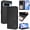 Black, variant on For Google Pixel 8 Pro Litter Panda Embossing Leather Phone Case with RFID Blocking Card Slot Wallet Magnetic Clasp Lanyard Flip Stand Case,Black,For Google Pixel 8 Pro