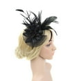 thumbnail image 1 of Diadema Fascinator BLESIY Bodas Selección de Color Negro, 1 of 8