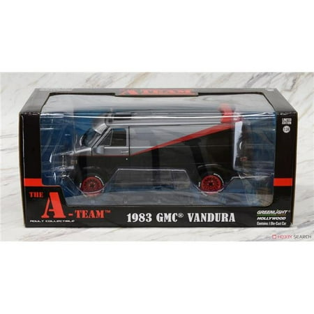 Car 1 24 1983 GMC Vandura The A-Team (1983-1987) TV Series 1/24 Diecast Model Car by Greenlight 84072 ()