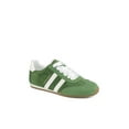 thumbnail image 2 of Pacific Womens Lace-Up Casual Sneaker, Green, 6, 2 of 5
