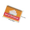 thumbnail image 2 of UPGRATOR Cuaderno Espiral Para Planificación Diaria Con Hojas Para Notas Y Recordatorios, 2 of 8