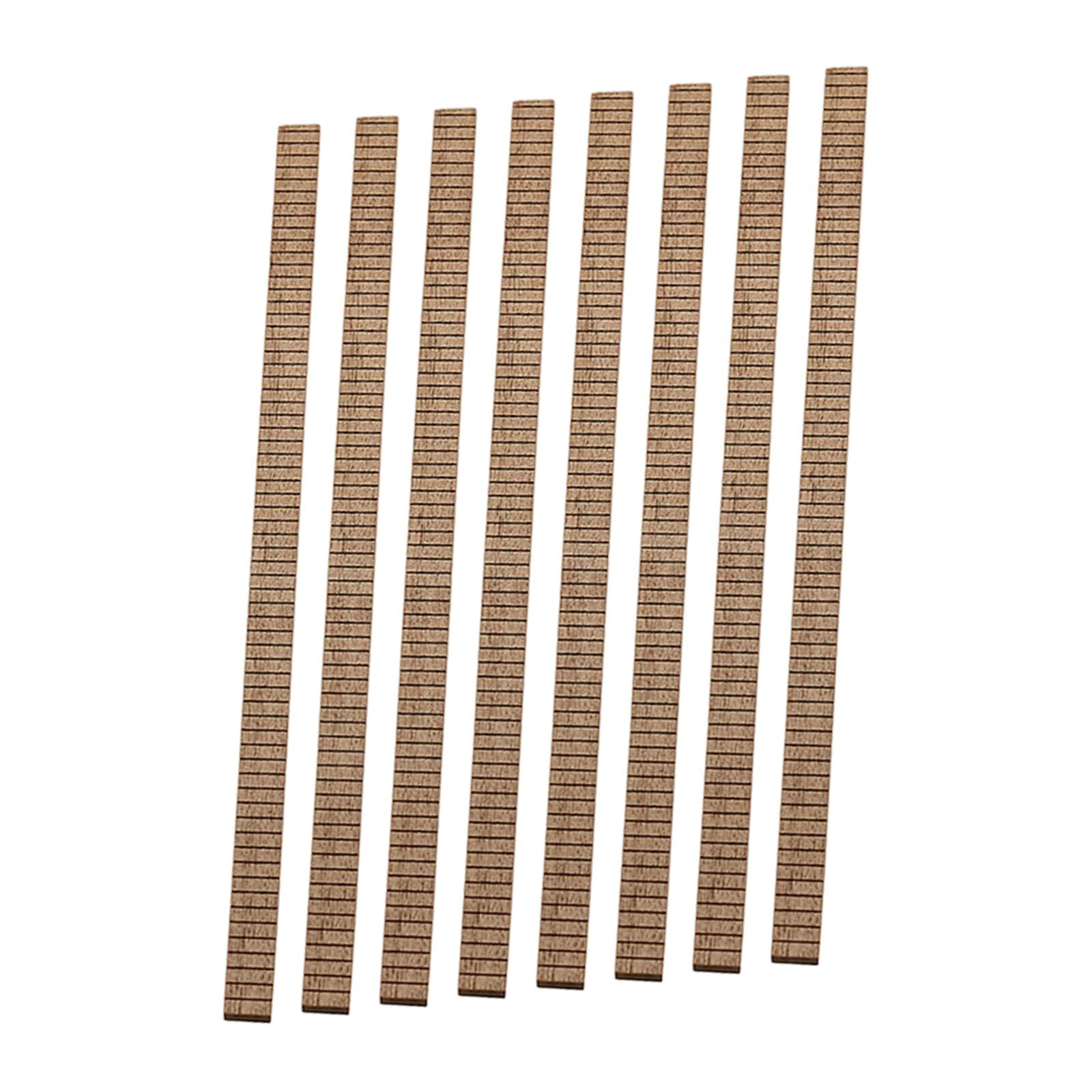8Pcs Guitar Purfling Edging Strips, Guitars Binding Inlay Strips