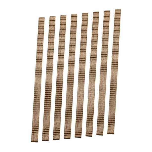 8 Pieces Guitar Strip Inlay Guitar Body Binding Wood Inlay Guitars