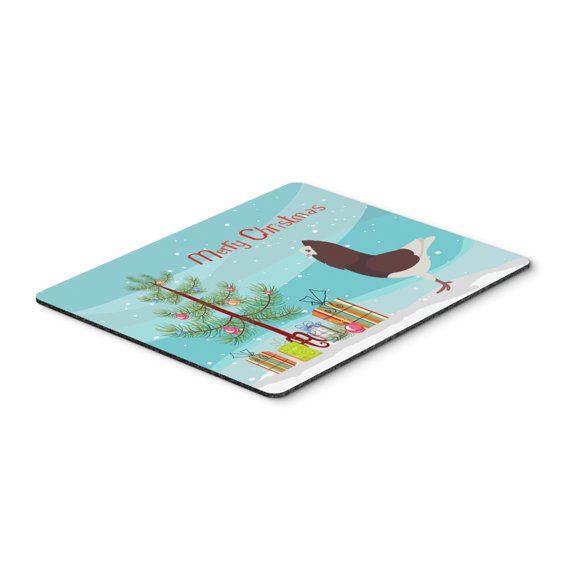 Carolines Treasures BB9315MP Capuchin Red Pigeon Christmas Mouse Pad Hot Pad or Trivet Teal Large multicolor