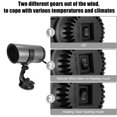 thumbnail image 4 of Unique Bargains 12V 150W Portable Car Heater Windscreen Fan Defogger Defroster with Suction Holder Gray, 4 of 8