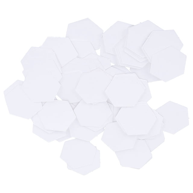 Papeles Hexagonales para Plantillas de Papel para Papel Plantilla de 100 Uds Modelo de Papel Hexagonal Acolchado Costura Herramienta de Costura Diy Hexagonal de 16Mm ANGGREK Otros