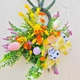 thumbnail image 4 of Easter Eggs Decorations Clearance Easter Wreath Front Door Hanging Basket Flower Basket Decoration Indoor Home Decoration Spring Hanging Decoration, 4 of 5