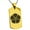Gold, variant on Stainless Steel Akechi Samurai Crest Engraved Dog Tag Pendant Necklace