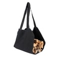 thumbnail image 1 of Thinsony 100 * 50CM Sac de Support de Bois de Chauffage Haute Qualité Toile Porte-Bûche Portable Réglable Grande Capacité Sac de Transport en Bois Extérieur 1PCS, 1 of 6