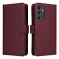 thumbnail image 2 of Dteck Detachable 2 in 1 Wallet Case for Samsung Galaxy A15 5G,Magnetic Leather Card Slots Case Shockproof Rubber Mag-Safe Cover with Wrist Strap for Galaxy A15,Winered, 2 of 13