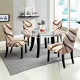 thumbnail image 6 of Chair Covers for Dining Room Set of 4 Stretch Dining Chair Covers Spandex Kitchen Chair Slipcovers Removable Washable Parson Chair Slipcovers(4Pcs,Bird''s Nest), 6 of 6
