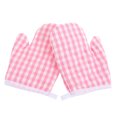thumbnail image 4 of 2 unids niños Mits Mitts Cocina Resistente al calor Microondas Guantes de cocina Mits para niños, 4 of 6