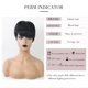 thumbnail image 5 of Peluca diaria recta de corte pixie de 8 "con flequillo pelucas de cabello humano corto en capas Sunnimix Pelucas rectas mullidas cortas, 5 of 8