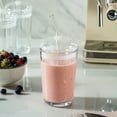 thumbnail image 3 of Better Homes & Gardens 16 oz Dome Lid Glass Tumbler, Clear, 3 of 8
