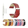 thumbnail image 3 of Premium Embossed Leather Watch Band Mens Or Womens Exquisite Fashion Strap, 3 of 7