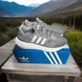 thumbnail image 1 of Adi - das Swift Run 22 Decon J Grey Sneakers Size 5 US Unisex Shoes, 1 of 6