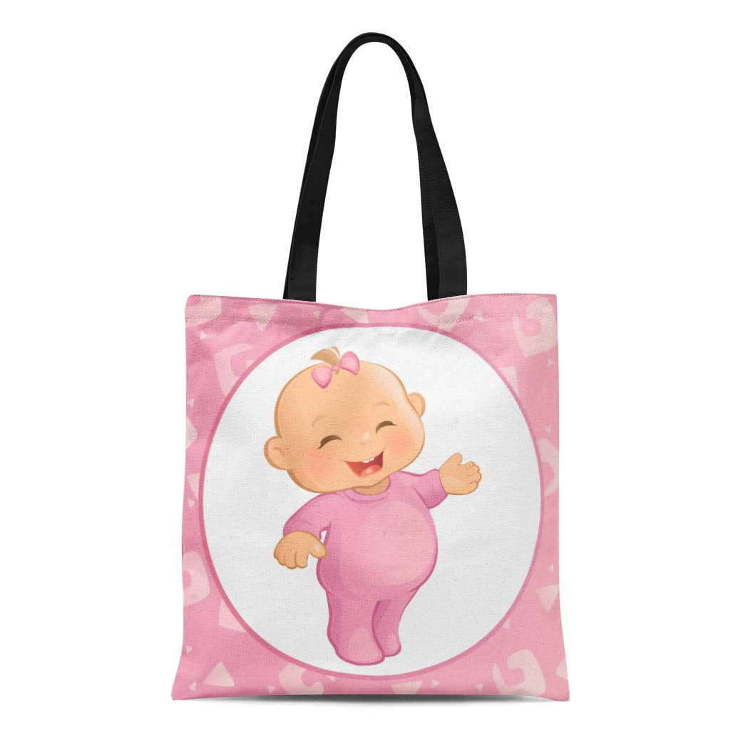 Baby pink tote bag sale
