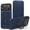 Blue, variant on Dteck for iPhone 17 Pro Max Case, Card Holder RFID Blocking Flip Leather Case for iPhone 17 Pro Max, Magnetic Ring Stand Compatible with MagSafe, Full Body Protection Shockproof for Men Women,Brown