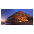thumbnail image 2 of Sunset on the Matala Beach Greece - Seashore Canvas Art Print, 2 of 3