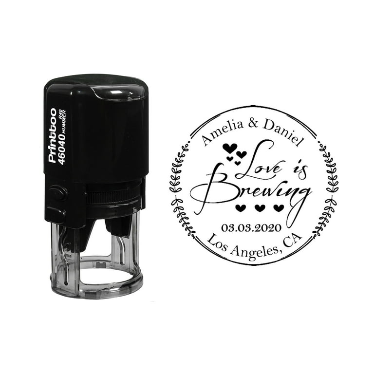 Best Deal for WAFJAMF Self Inking Date Stamp Rubber Date Office Stamp