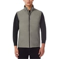 thumbnail image 1 of 32 Degrees Mens Water-Resistant Quilted Vest, Grey, Medium, 1 of 1