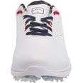 thumbnail image 2 of Callaway Mens Coronado V2 Golf Shoe 11.5 White/Blue/Red, 2 of 8