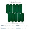 thumbnail image 2 of 10-Sheet Peel and Stick Backsplash Tile, Self Adhesive Feather Backsplash Wall Tiles for Kitchen Bathroom (Thicker Design, Dark Green), 2 of 6
