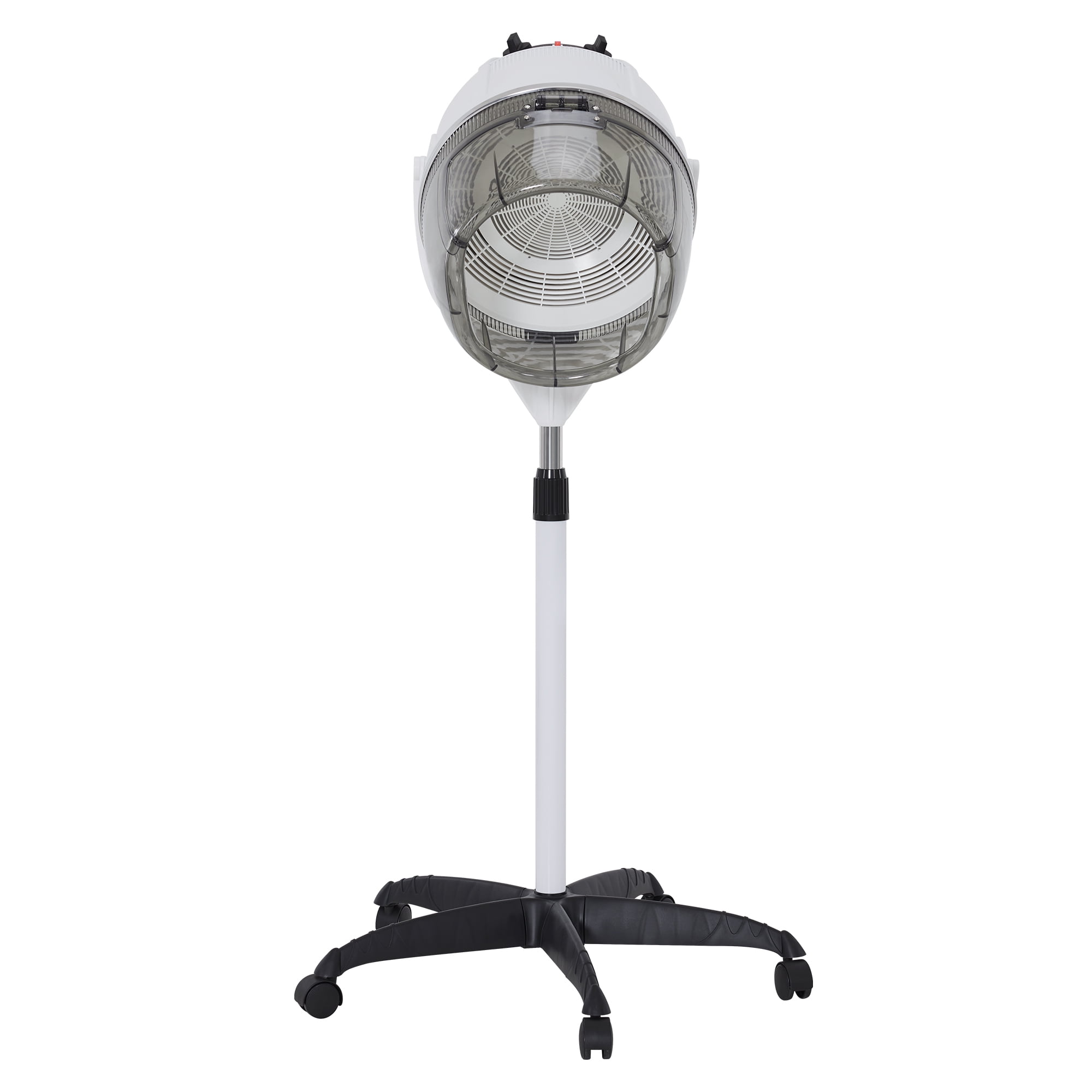 BarberPub Adjustable Bonnet Hood Hair Dryer with Wheel