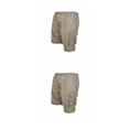 thumbnail image 3 of Qarigey Medio pantalón versátil con cintura elástica para hombres Mano de obra fina y ajuste cómodo con múltiples bolsillos Type3 NO3, 3 of 6