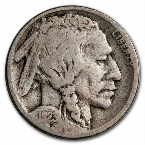 1923-S Buffalo Nickel Good