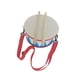 thumbnail image 5 of Juego de batería para niños, tambores de juguete de madera con 2 baquetas, diseño elegante, instrumento Musical de juguete para niños, regalos del Día , azul Hugo Tambor de cintura, 5 of 10