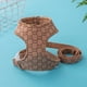 thumbnail image 4 of Correa para perro, collar, cuerda para tirar, conjunto, círculo corporal, correa para perro pequeño, diseño de inspección con asa, material de malla, chaleco suave para el cuerpo, 4 of 5