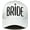 Bride (White), variant on Funky Junque Foam Trucker Party Hat - Miss Behavin' (Hot Pink/White)