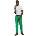 thumbnail image 2 of Asquith & Fox - Pantalones chinos casuales Modelo Classic para hombre caballero (Verde kelly), 2 of 3