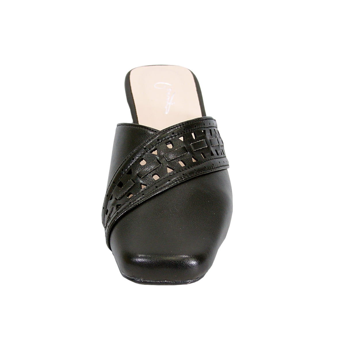 PEERAGE Darcie (LC9038) Women Wide Width Dress Mule BLACK 11