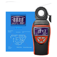 thumbnail image 4 of Light Meter, Digital Lux Meter 270° Rotatable Detector, Large Color Backlit Display, Illuminance Meter Temp, 4 of 7