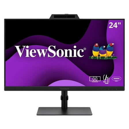 ViewSonic VG2441V 23.8" 16:9 Full HD 120Hz Video Conferencing USB-C IPS LED Monitor