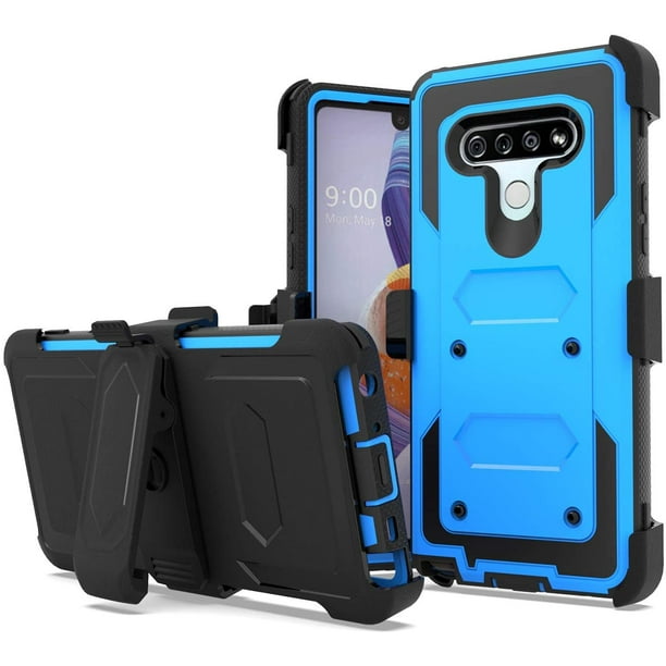 LG Stylo 6 Case, Stylo 6 Plus Case w/ Built in Screen Protector Heavy