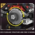 thumbnail image 6 of Honchoes Mechanical F1 Engine Model Building Set for Adults Car Compatible with Lego 664 Pcs, 6 of 7