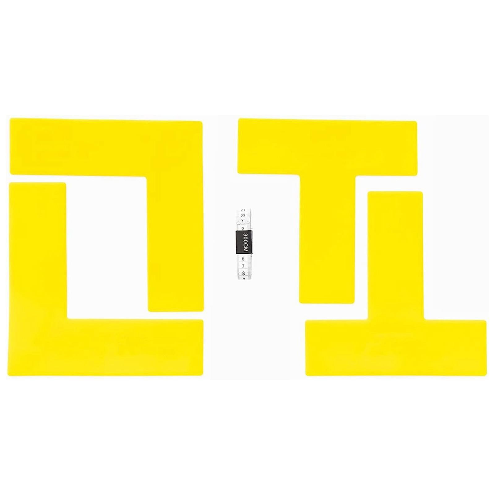 Baoblaze Pickleball Court Marker Mini Tennis Court Outdoor Silicone Lines Marking