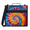 Multicolor 2, variant on Herdesigns Cow Highland Zipper Binder with Shoulder Strap, Waterproof 1.5 Inch 3 D-Ring Binder Organizer Bag, Fits 13 Inch Laptop for Work,
